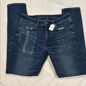 American Eagle Outfitters Blue Skinny Jeans